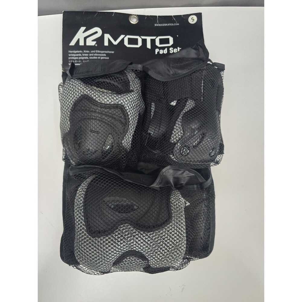 K2 Skates Protective Gear Adult Small Wristguards, Knee & Elbow Pads Skateboard